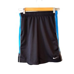 Nike Black and Blue Shorts Size Medium